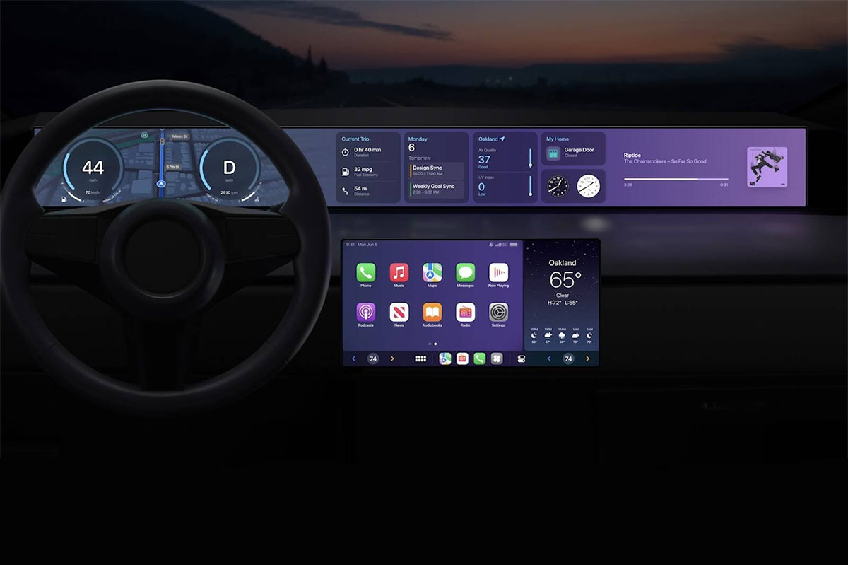 The new Apple Carplay sets a comparison with car brands