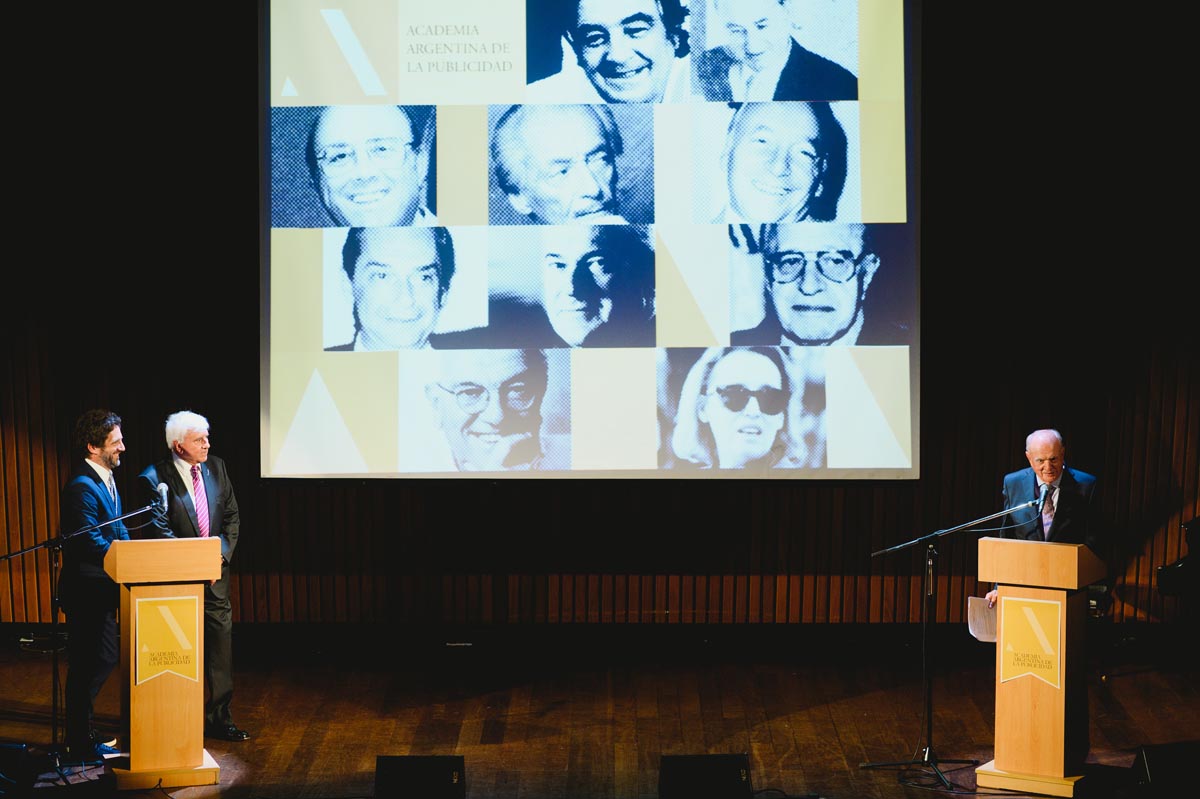 La Academia Argentina de la Publicidad reconoció a diez profesionales ilustres de la industria