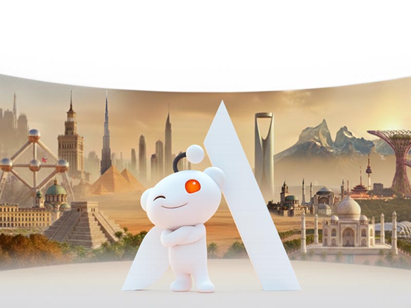 La alianza entre Aleph y Reddit comenzó en 2022 con una selección de mercados en Europa y Asia Central.