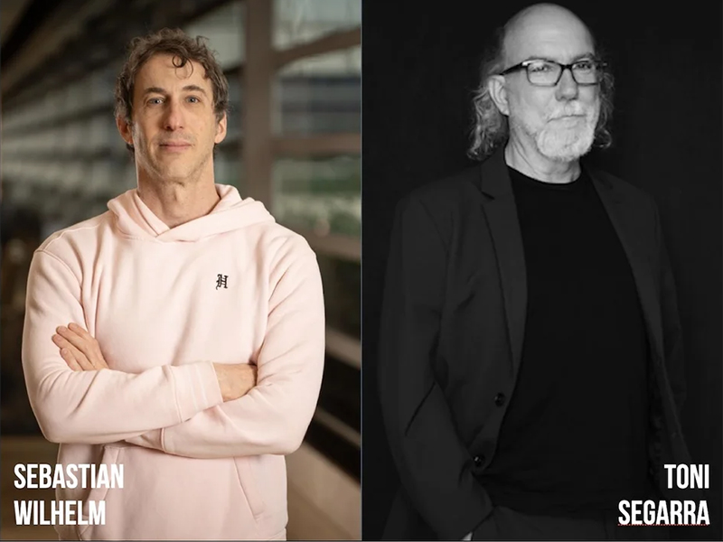 Segarra y Wilhelm conversan bajo el título "El futuro les llegó a las marcas".