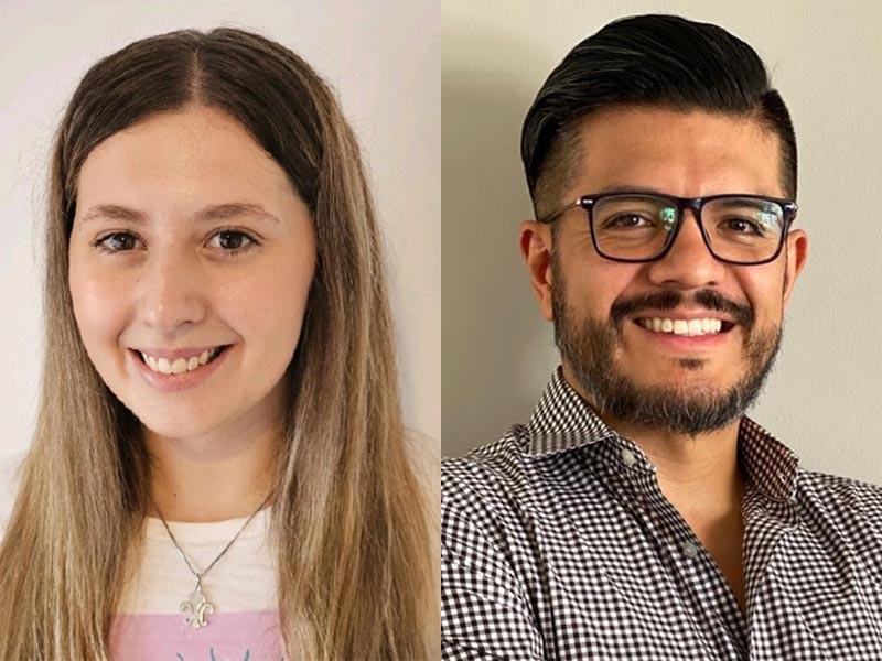 Gabriela Marcellini, digital director of Omnicom Argentina, y Jaime Valdés, group director de DoubleVerify en Latinoamérica. 