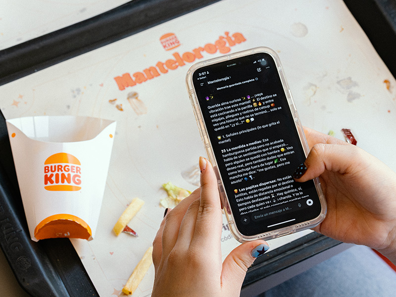 La campaña fue desarrollada de manera integral por Gut, a través de la colaboración entre las áreas de Creatividad, Producción y Business, integrando las capacidades de Gut Advertising y Gut Marketing Services para el desarrollo de la experiencia y su amplificación digital.