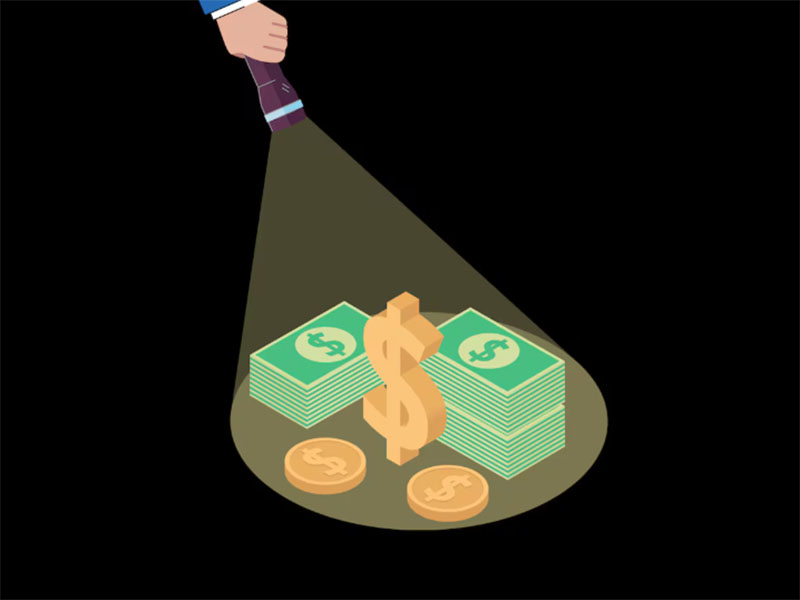 El reciente énfasis en la transparencia de los reembolsos a los medios refuerza la necesidad de que las marcas vigilen de cerca su inversión en marketing. (Ilustración de Natalie Skopelja/Ad Age. Imágenes: Freepik)