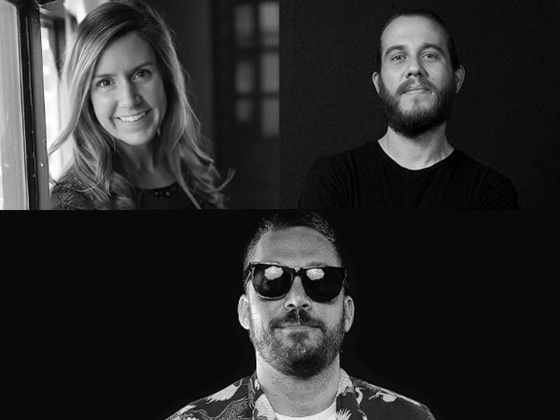 Laura Korchinski (Visual Latina); Charlie Berrizbeitia (Not Normal); y Martín Feuerstein (The Maestros).