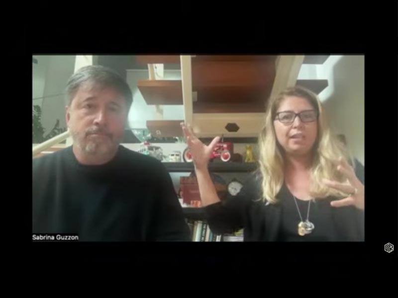 Sabrina Guzzon y Martin Montoya dialogaron con Rafa Castro en un nuevo episodio de su podcast.