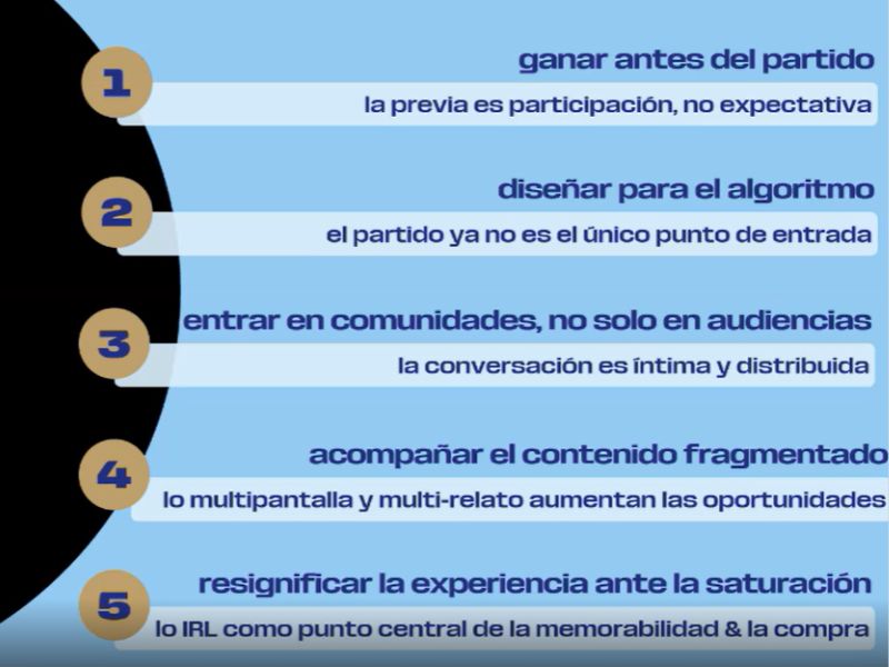 En el webinar se compartieron cinco nuevas reglas para construir conexión. 