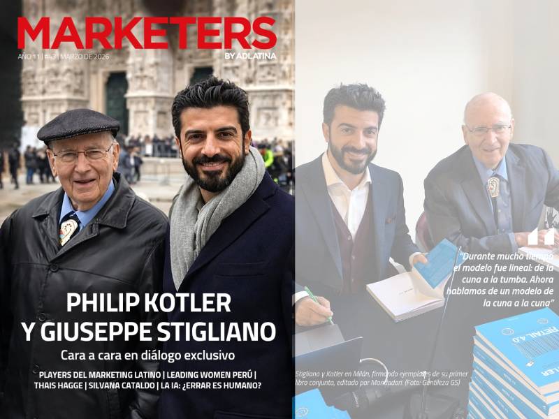 Kotler y Stigliano ofrecen un diálogo imperdible en la nota de tapa.