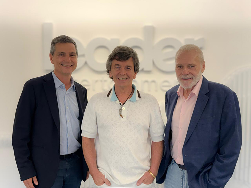 Desde la izquierda, Felipe de Stefani, Roberto Pumar y Enrique Sabatini: socios desde ahora.