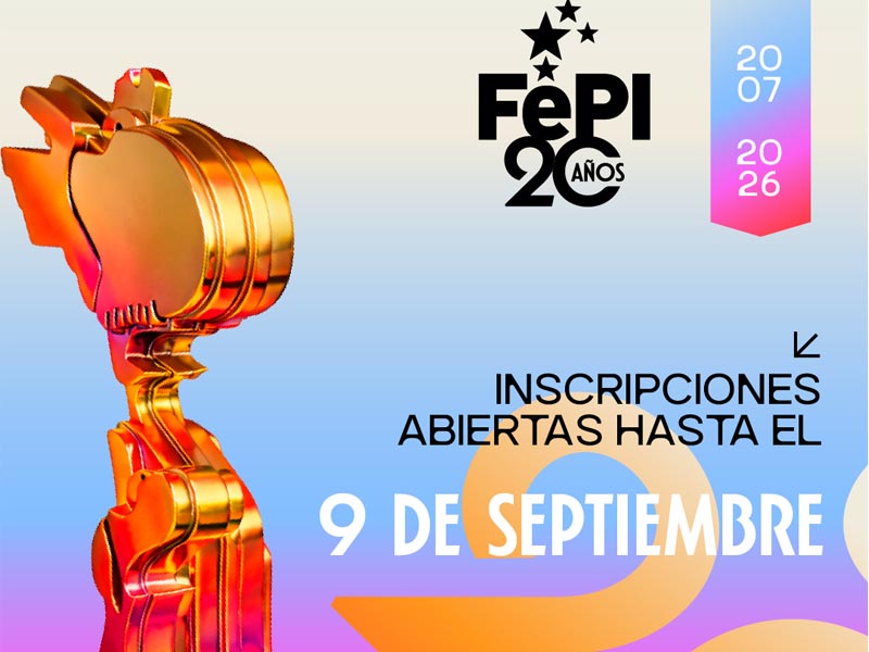 Desde el sitio web del FePI se puede acceder al sistema de inscripciones para la edición 2026.