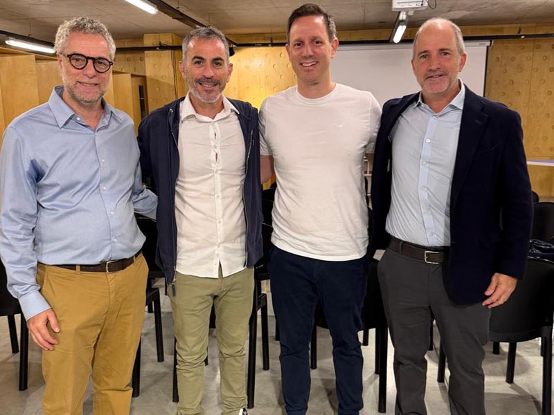 Mariano Filarent, Gustavo Buchbinder, Gervasio Marques Peña e Ignacio Prez. 