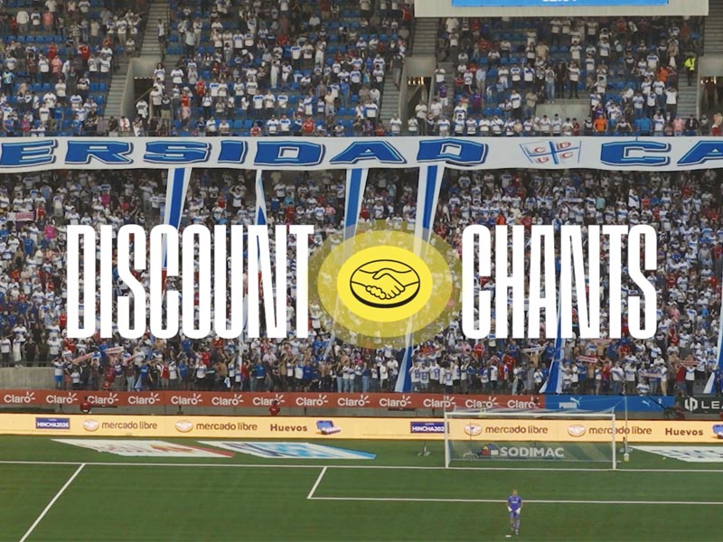 La campaña se presentó en el partido disputado entre Universidad Católica y Palestino.