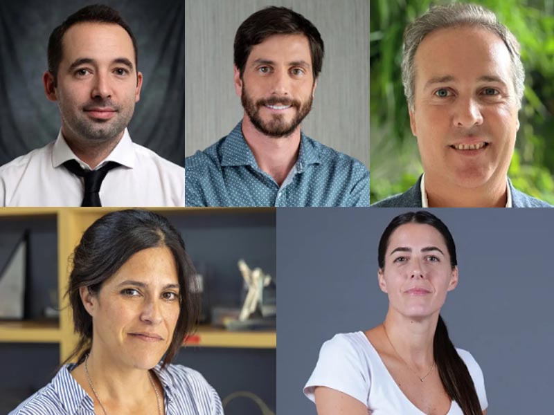 Coronado (D’Artagnan); Abeijon (David); Zumárraga (Dentsu Argentina & Chile); Pérez Moya (Di Paola); y Alonzo (Digitas).