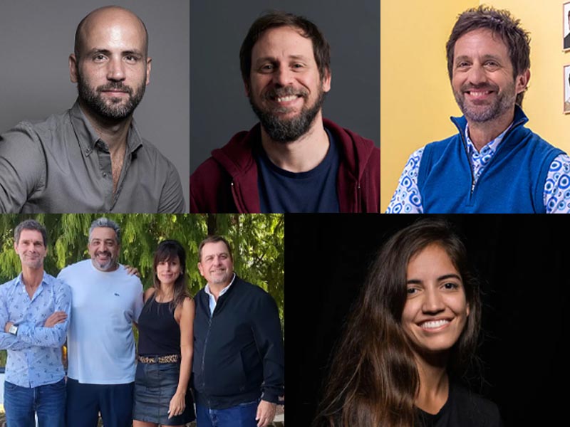 Jorge Villar (Hoy by Havas); Manolo Jofré (Draftline); Santiago Olivera (Febrero Made); Daniel Alfieri, Héctor González, Romina González y Sebastián Civit (Fresca); Paula Medina Rivero (Gut).