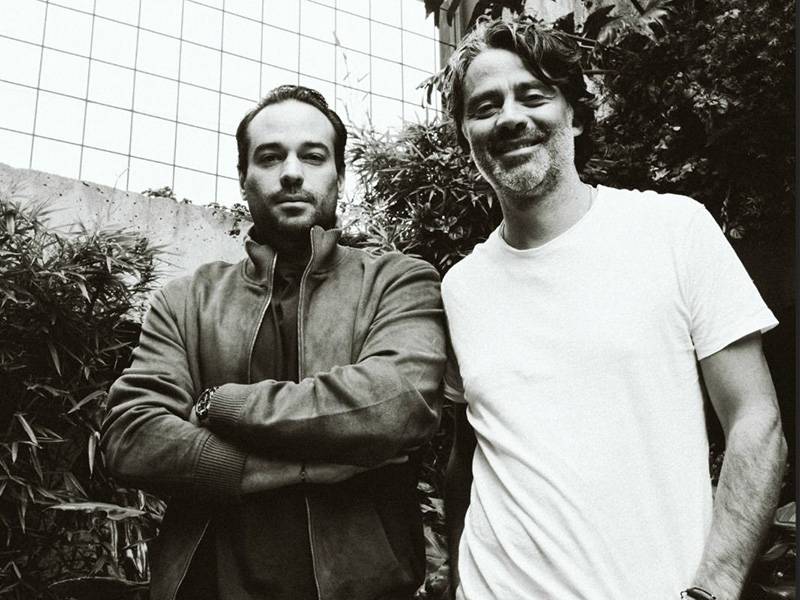Julián Torres junto a Daniel Bermúdez.