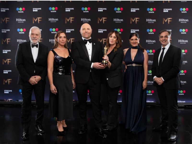 Enrique Sabatini, fundador de Centralia, junto a su equipo; Germán Martitegui, Stella Laurenti y Germán Huppi. 