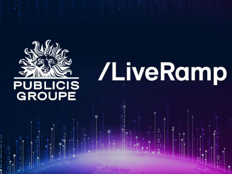 Omnicom y Horizon Media se encuentran entre las agencias de publicidad que están considerando cómo desvincularse de LiveRamp tras la adquisición por parte de Publicis. (Publicis Group/LiveRamp/Adobe compilation)