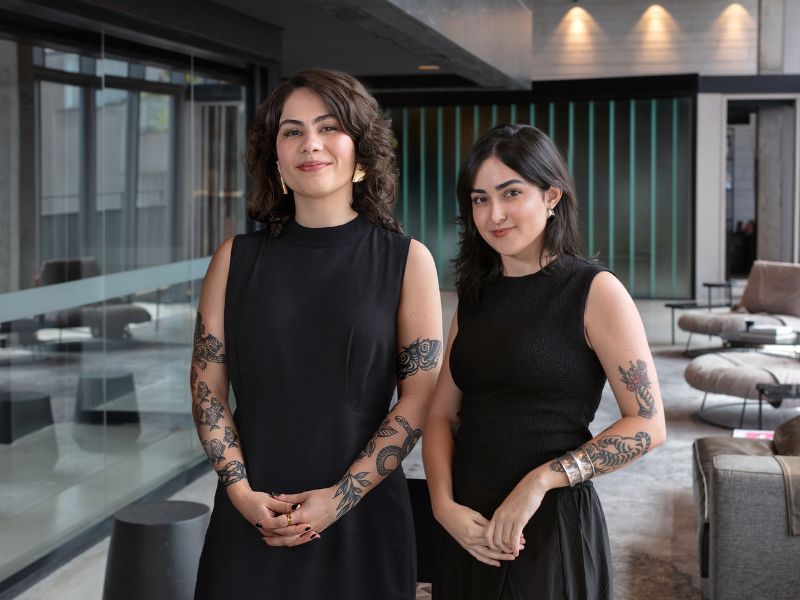 Marcela Vieira y Lilian Oliveira, director ejecutivo de creatividad de Galeria.