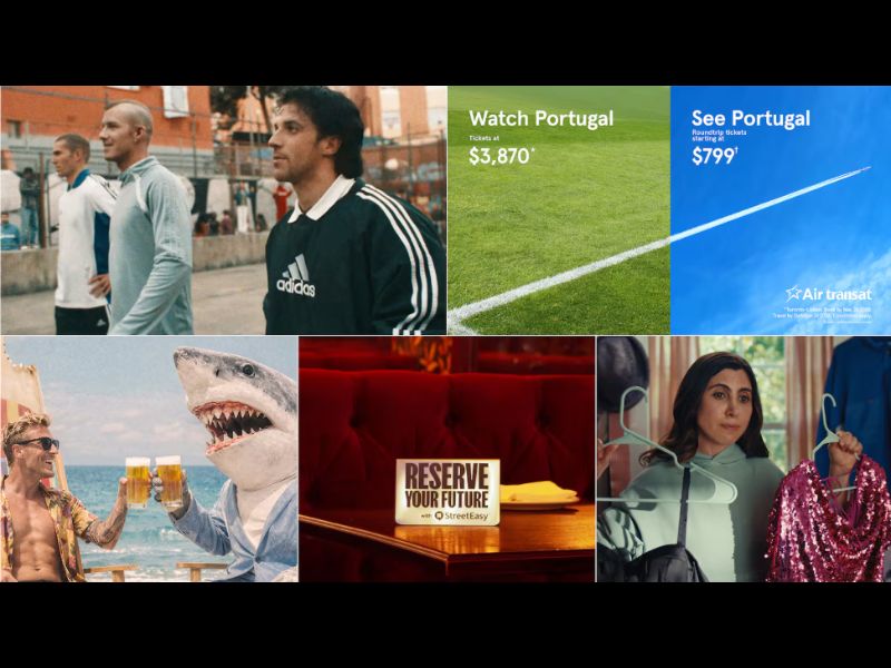 Ad Age sometió las mejores campañas de mayo a votación de sus lectores, seleccionando entre nuestros resúmenes semanales de los 5 mejores, publicados entre el 4 y el 25 de mayo. (Adidas, Air Transat, Martens, Streeteasy, VLCVA)