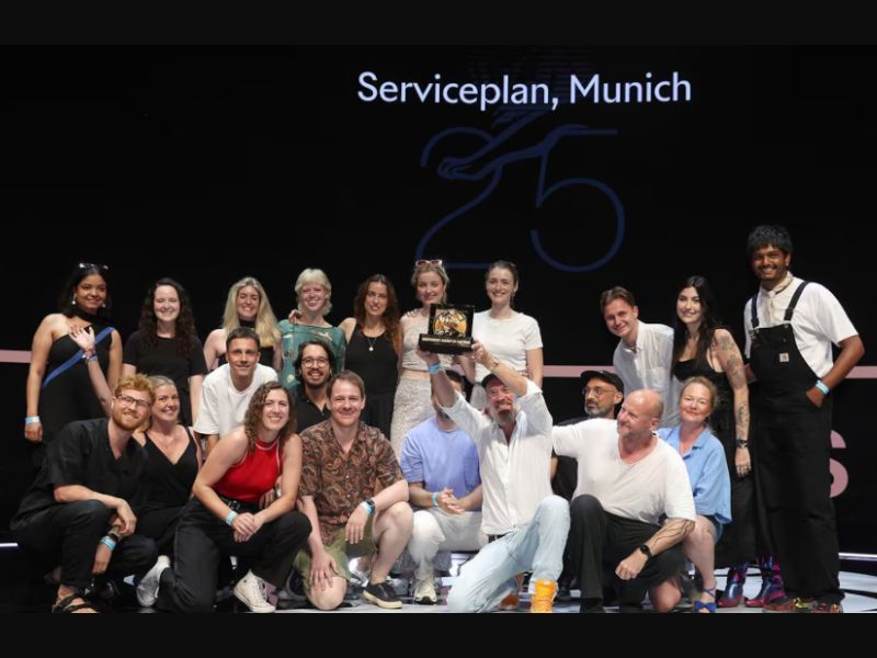 Serviceplan, con sede en Múnich, Alemania, recibe el premio a la Agencia Independiente del Año 2025 en el Festival Internacional de Creatividad Cannes Lions.