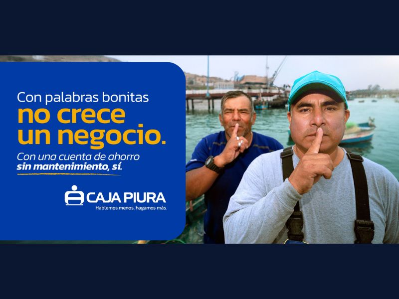 “El emprendedor peruano no necesita que una marca le recuerde cuánto trabaja o cuánto se esfuerza. Lo vive todos los días", explicó Luis Cabrera. 