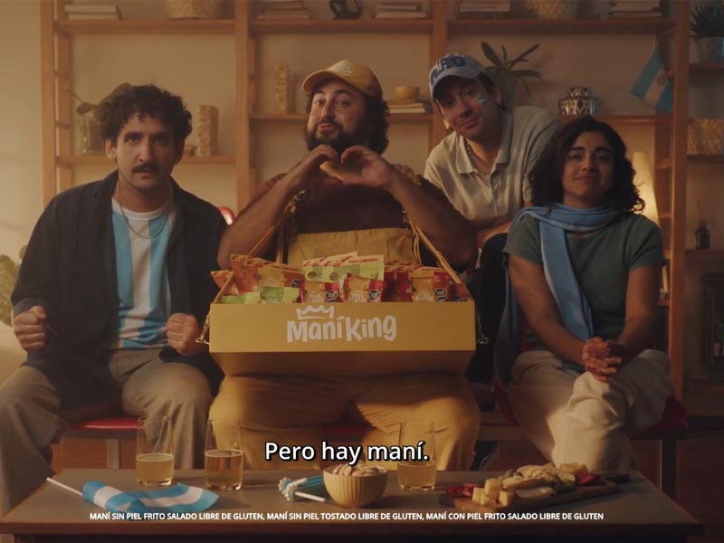 El Manisero Oficial garantiza que nunca falte Maní King en la mesa.