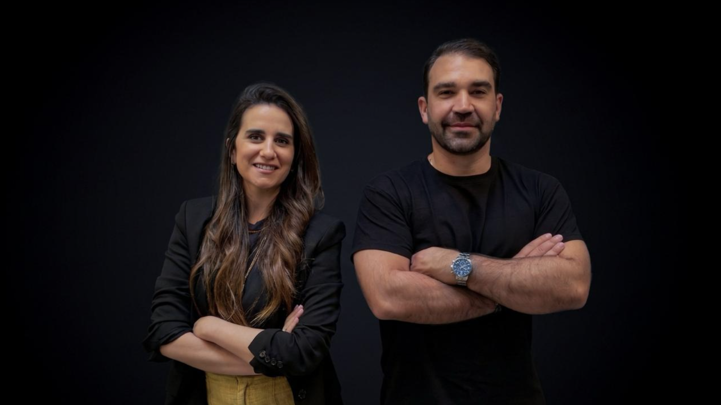 Azcano y Rojas, tras asumir sus nuevas posiciones.