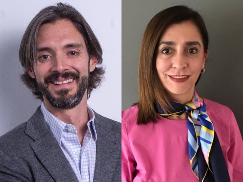 Jorge Obregón, director general de BBDO México, y Juliana Gómez, directora de mercadotecnia de Splenda.