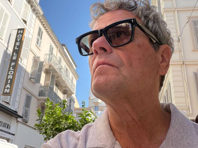 Vega Olmos en Cannes: "Conocé gente distinta a vos. Sapos de otros pozos. Y seguí en contacto con ellos cuando vuelvas a tu charco". Foto: Gentileza FVO 