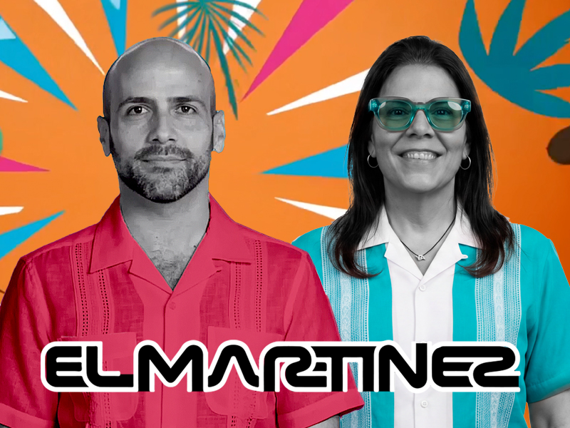 Pancho Cassis y Andrea Diquez, en El Martinez Podcast Bar de Cannes Lions 2026.