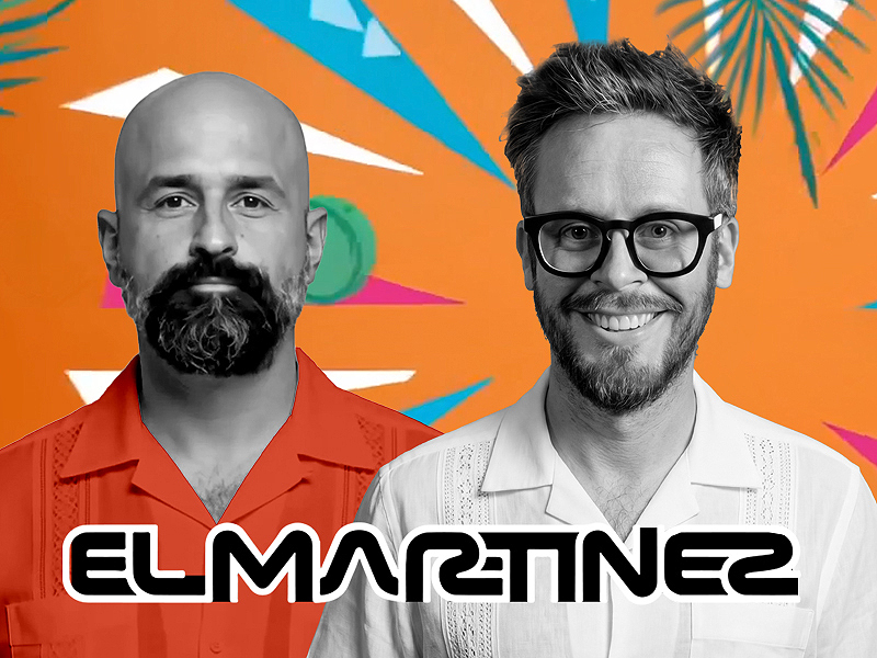 Simon Cook, con el Pana Arrechedera, en el cierre de Cannes Lions 2026.