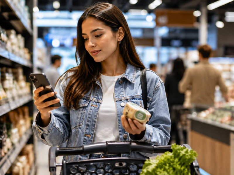 Entre los consumidores de 10 a 17 años, TikTok es uno de los principales espacios para conocer nuevas marcas, con un 51%, mientras que las tiendas físicas mantienen una participación muy similar, con 49%. 