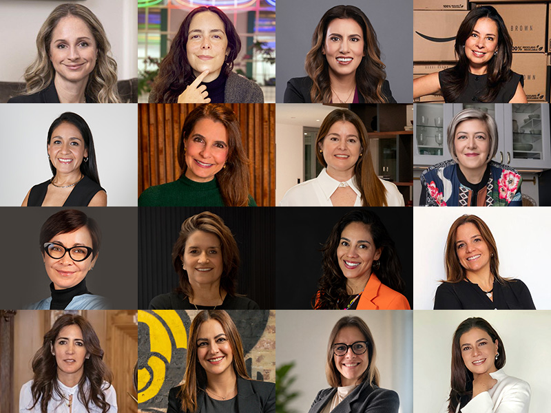Carmen Mendez, Alina Montero, Angie Guzmán, Eréndira Garibay, Diana Lozada, Eileen Davila, Liliana Pastor, Fernanda Cortes, Joanna López, Jezer Alarcón, Violeta López, Mariana Silveira, Olga Limon, Lizbeth Schroeder, Claudia Bergna y Claudia Peña.