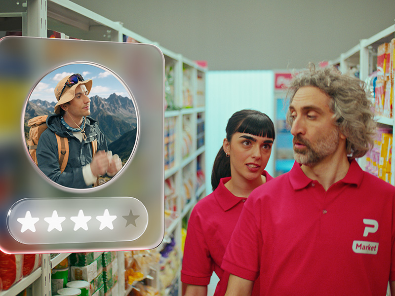 Imagen de “El jefe”, uno de los cuatro comerciales que conforman la campaña.