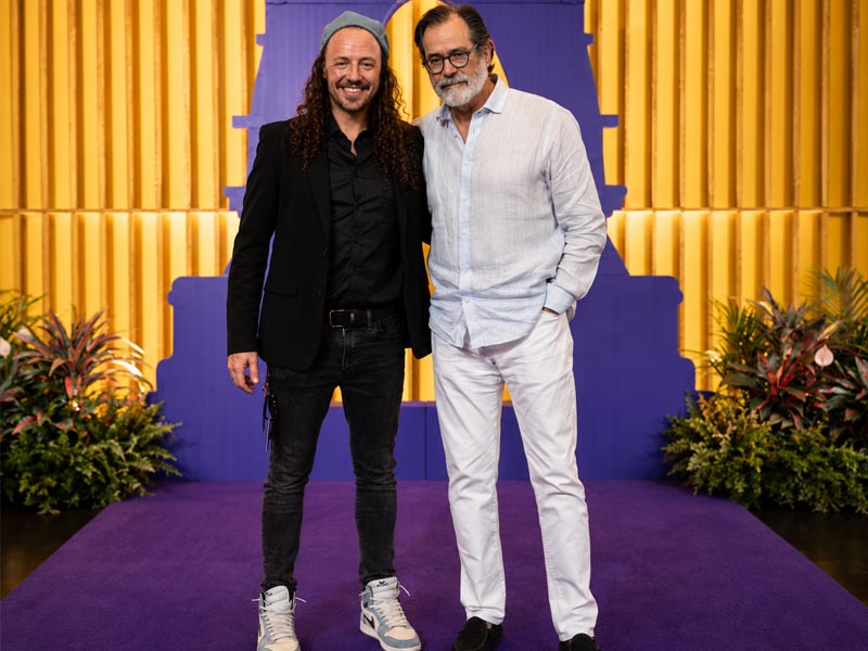 Igal Weitzman, fundador y CEO de Wise Innovation y Francisco Samper.