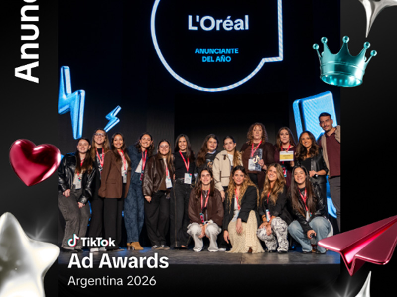 L"Oréal fue elegido Anunciante del año. 