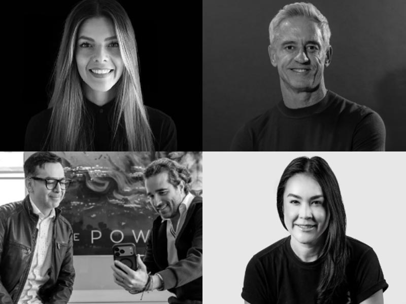 Adria Jáuregui (Isla); Alejandro Domínguez (La América); Luis Sordó yCamilo Plazas (Leo Constellation); y Paola Escalante (Le Pub).