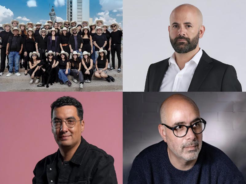 Alex Muñoz (LKY The Why Co); Agustín Cárdenas (McCann); Alejandro Olascoaga (Monks); Pepe Montalvo (Montalvo) y la manera de entender la creatividad actual.
