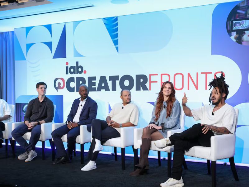 La empresa de creación de vídeos digitales Culture Genesis habla sobre vídeo premium en el evento inaugural IAB CreatorFronts. (IAB) 