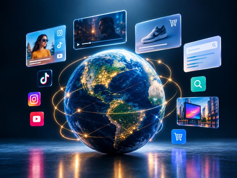 En conjunto, social media, search y retail media concentrarán el 66,4% de la inversión publicitaria global en 2026. Para 2028, WARC proyecta que estos tres canales representarán el 70% del mercado mundial.